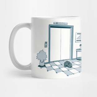 Elevator Slinky Mug